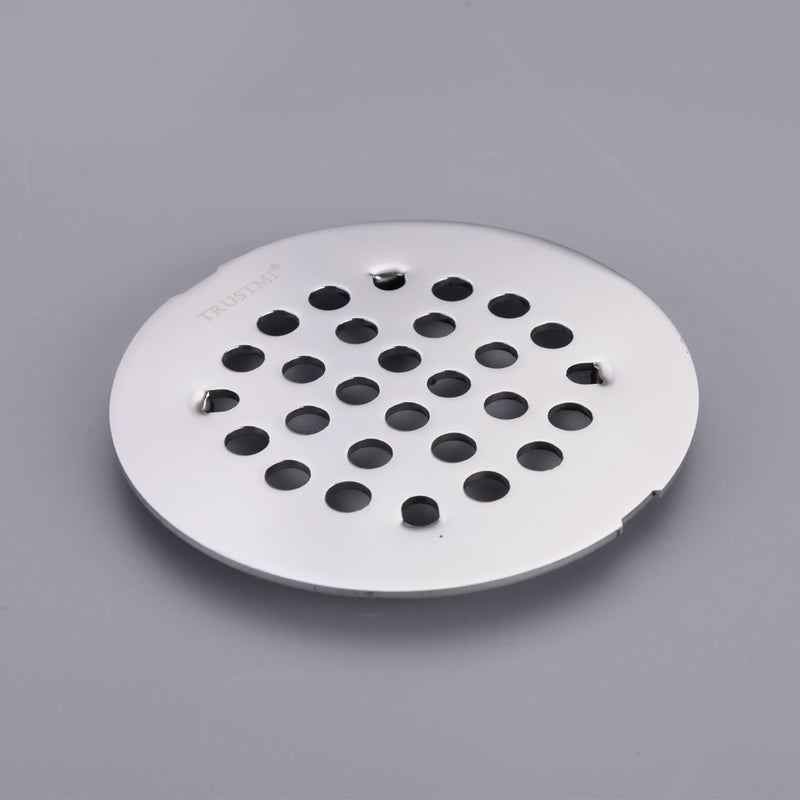 TRUSTMI 4-1/4 Inch Snap-in Shower Floor Drain Replacement Cover,Polished Chrome,Also Brushed Nickel and Oil Rubbed Bronze for Choose - Image 3
